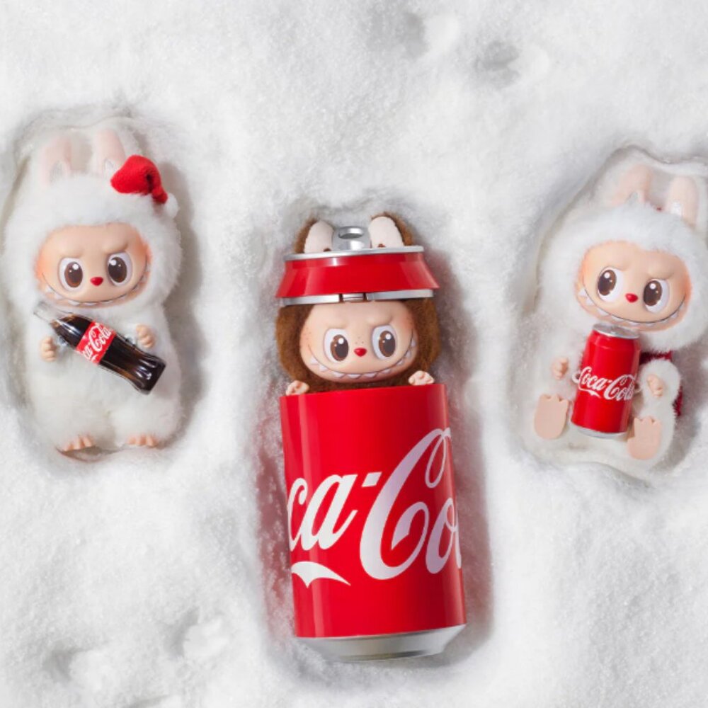 Set of 2 Authentic Labubu The Monsters Coca-cola Series Vinyl…